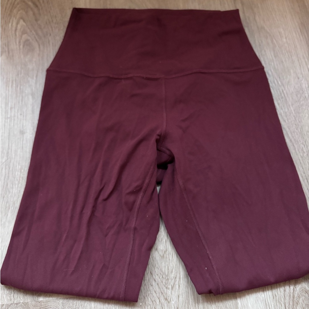 CRZ YOGA Burgundy Leggings
